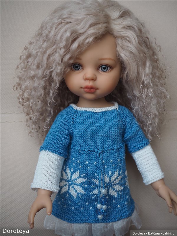 Нежный цветочек-рождение! ООАК Паола Рейна