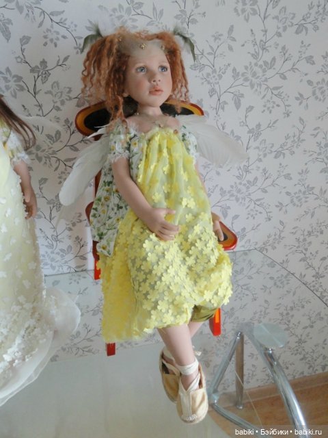 Две коллекционные куклы эльфийки Карлина (Carlina acaulis) и Вероника (Veronica persica) от Zwergnase, 2012