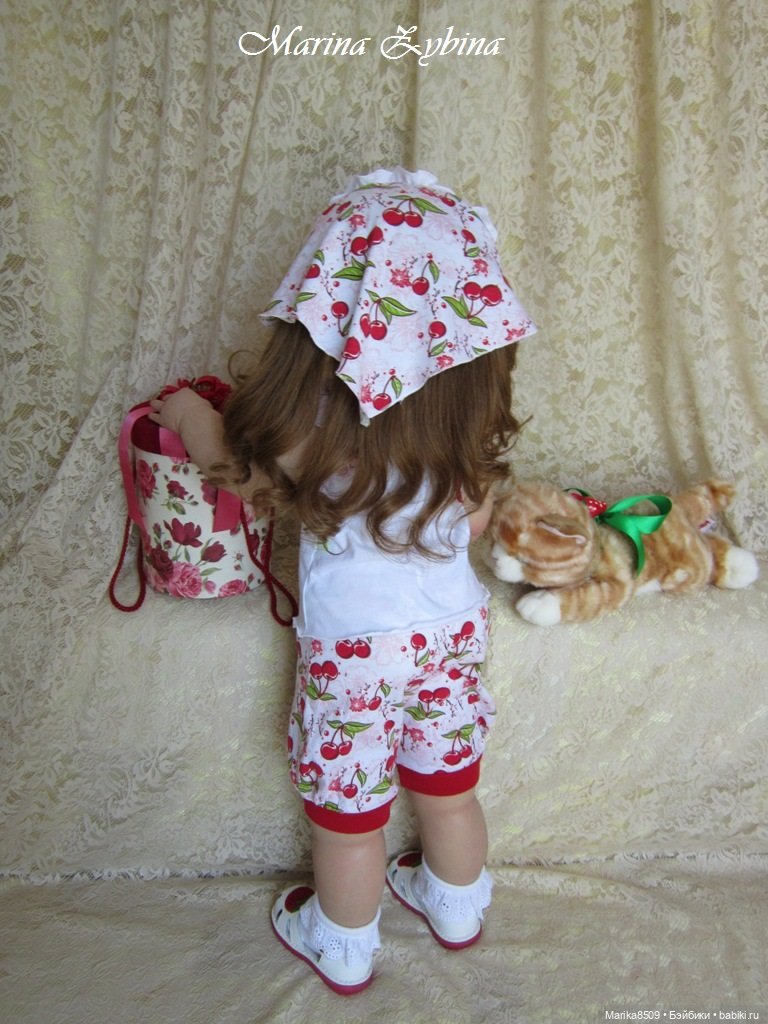 Мэри! Мэри – cherry, моя любимая вишенка. Кукла реборн Марины Зыбиной