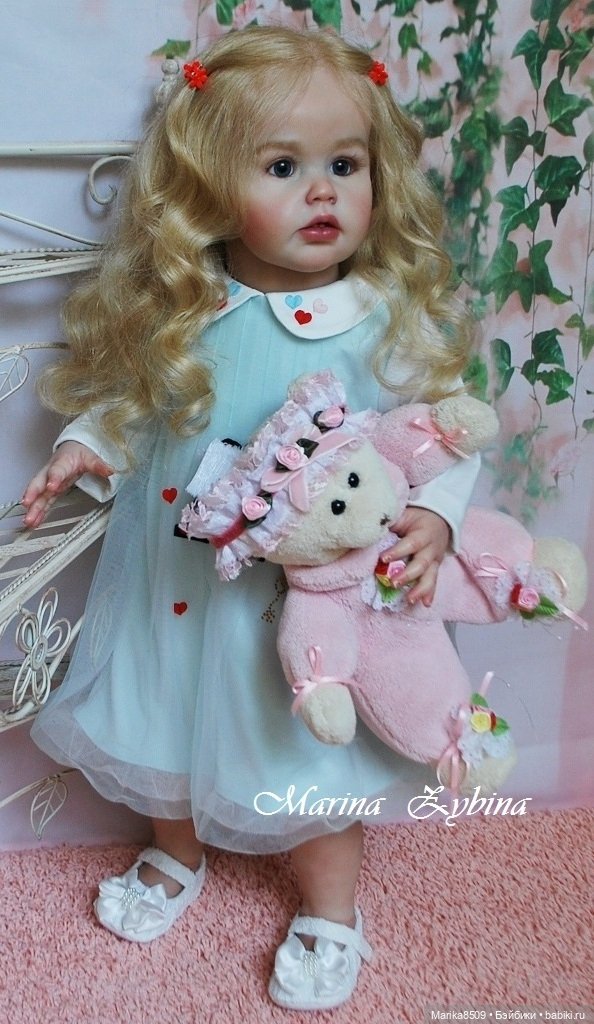 Анна-Мария, мой белокурый ангел. Куклы реборн Марины Зыбиной