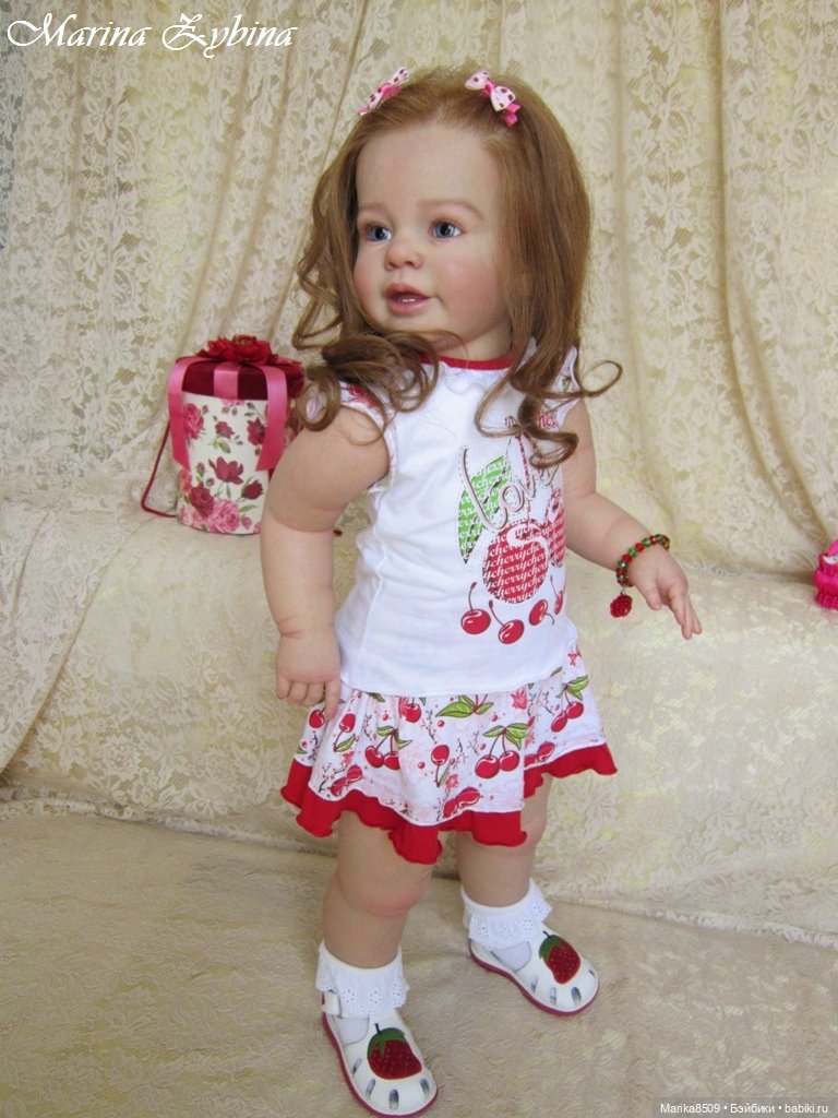 Мэри! Мэри – cherry, моя любимая вишенка. Кукла реборн Марины Зыбиной (фото 4)