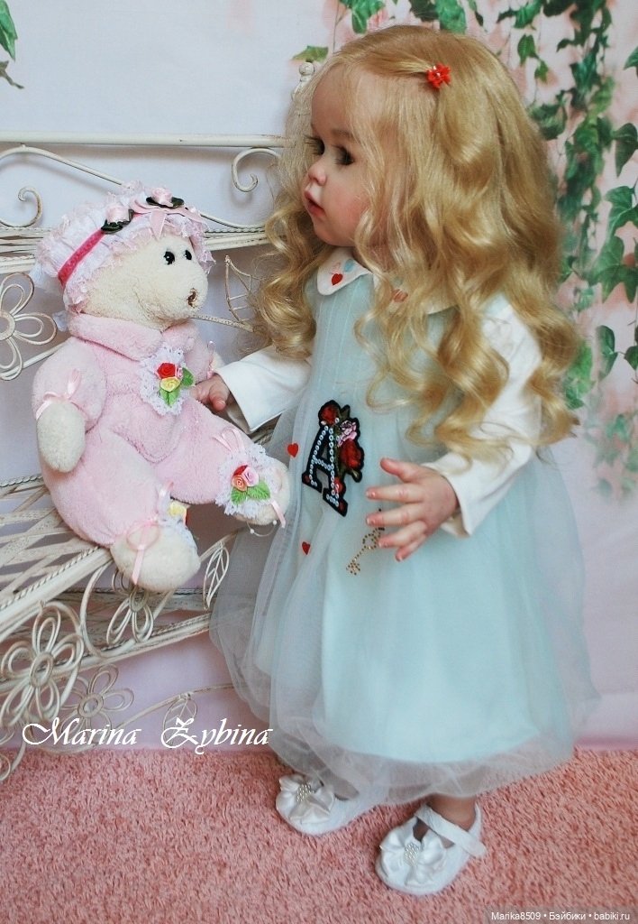 Анна-Мария, мой белокурый ангел. Куклы реборн Марины Зыбиной