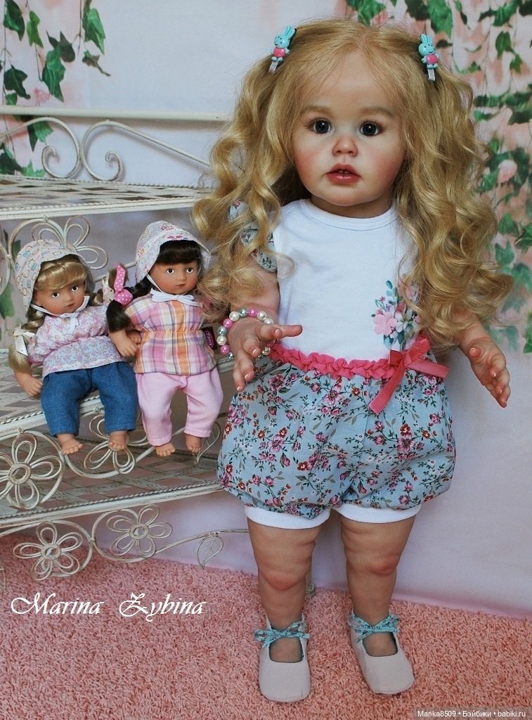 Анна-Мария, мой белокурый ангел. Куклы реборн Марины Зыбиной