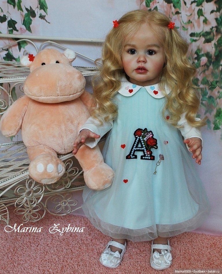 Анна-Мария, мой белокурый ангел. Куклы реборн Марины Зыбиной