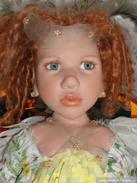 Две коллекционные куклы эльфийки Карлина (Carlina acaulis) и Вероника (Veronica persica) от Zwergnase, 2012 (фото 4)