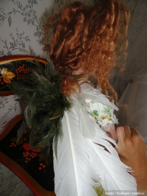 Две коллекционные куклы эльфийки Карлина (Carlina acaulis) и Вероника (Veronica persica) от Zwergnase, 2012 (фото 5)