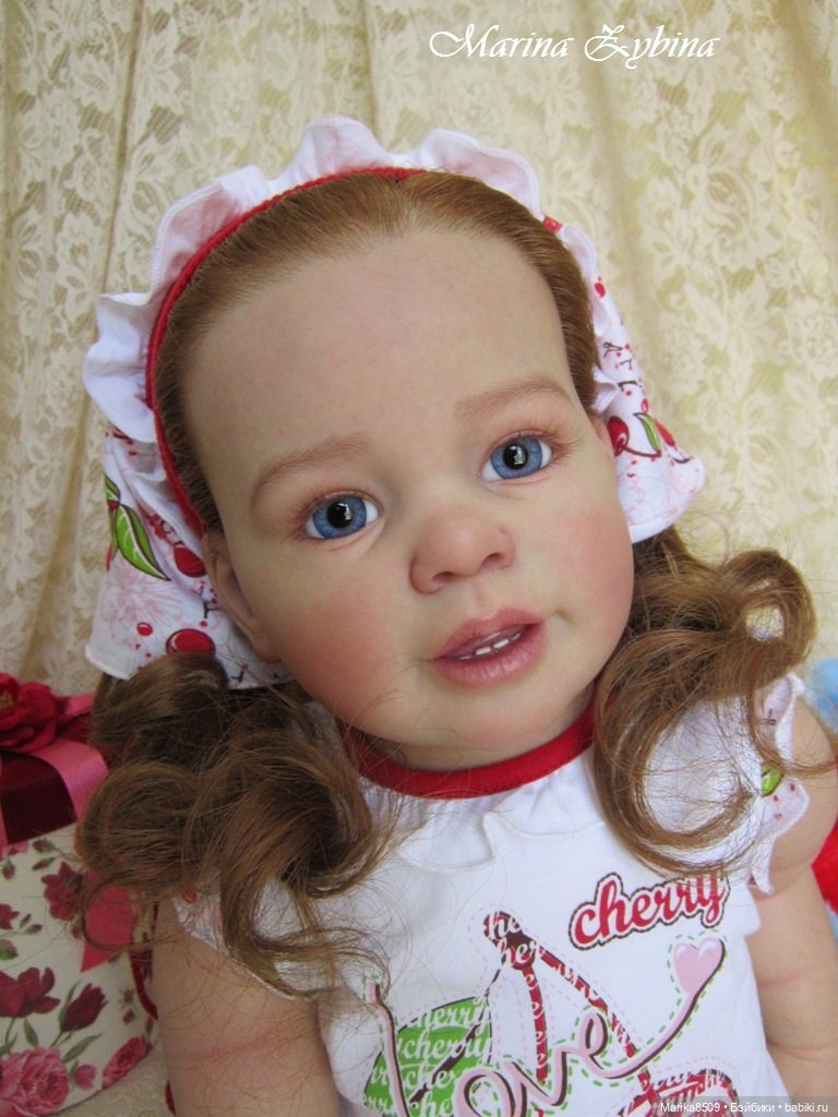 Мэри! Мэри – cherry, моя любимая вишенка. Кукла реборн Марины Зыбиной