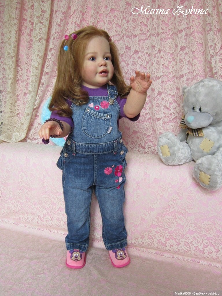Мэри! Мэри – cherry, моя любимая вишенка. Кукла реборн Марины Зыбиной