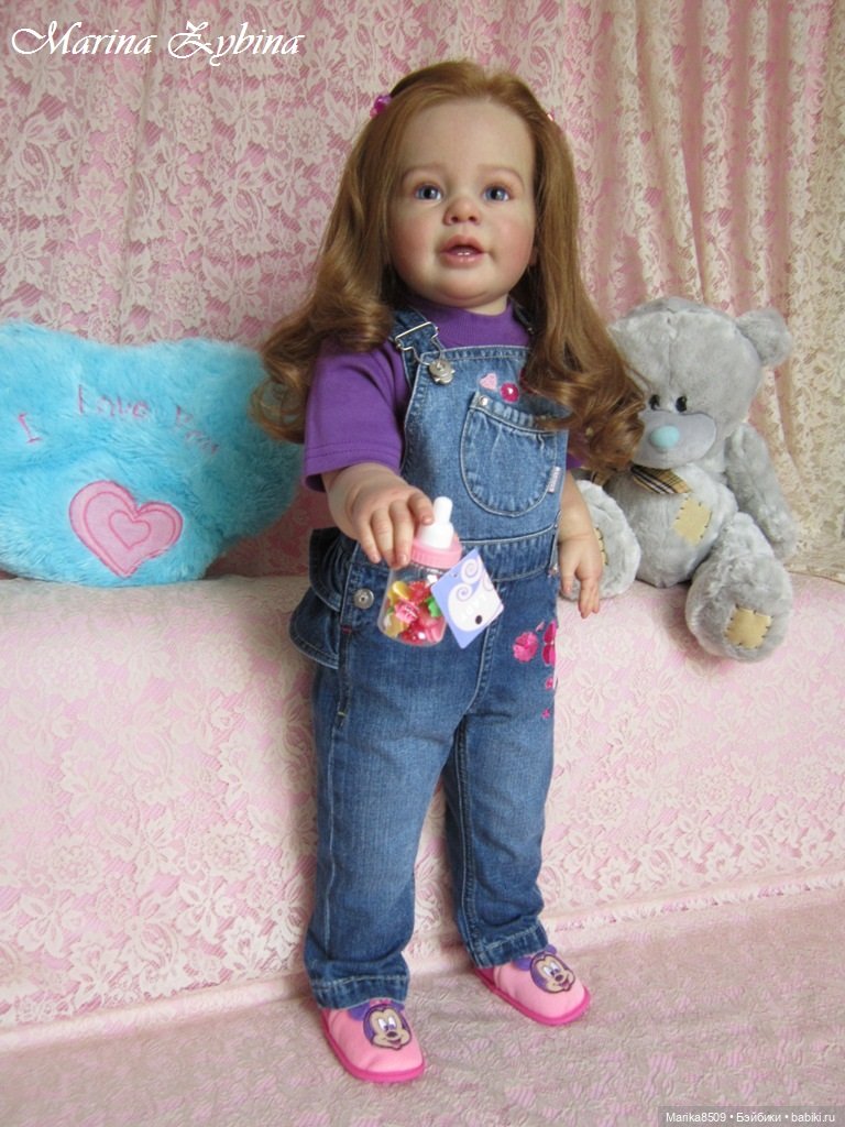 Мэри! Мэри – cherry, моя любимая вишенка. Кукла реборн Марины Зыбиной