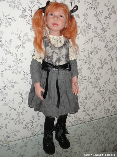Рыжая девчонка Инес Inez от Zwergnase. Коллекционная кукла