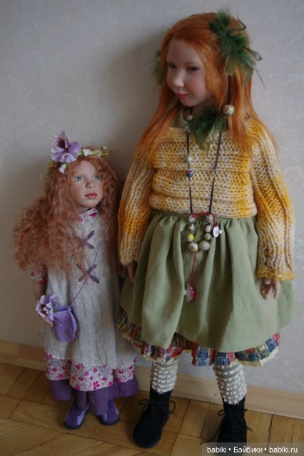 Коллекционные куклы Zwergnase - Piamia и Mirthe (фото 5)