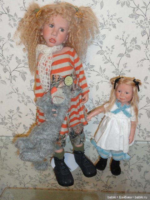 Белокурая кудряшка Corinne из коллекции Zwergnase 2012. Коллекционная кукла (фото 2)