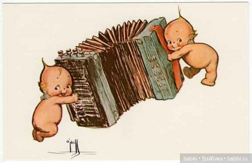 Rose Cecil O’Neill и ее Купидончики. Куклы Kewpie dolls, Кьюпи (фото 7)