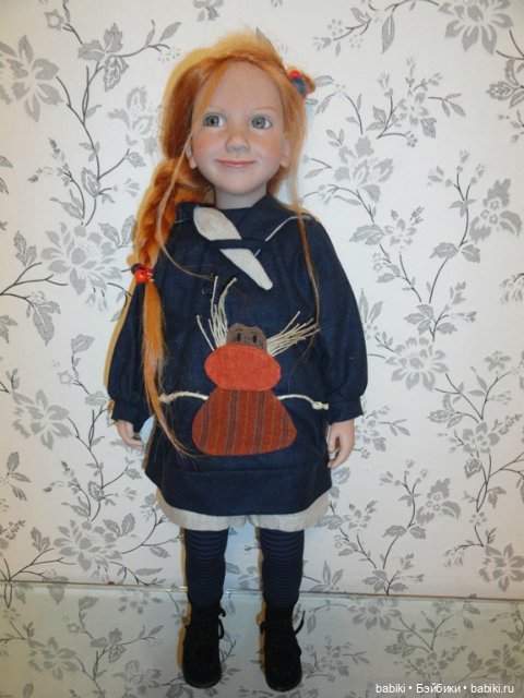 Очаровательная Zora из коллекции Zwergnase 1999г. Коллекционная кукла