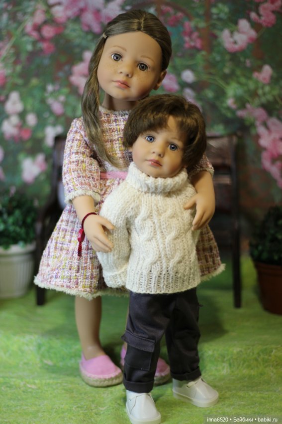 Куклы Готц. Вторая "узница" нашей почты