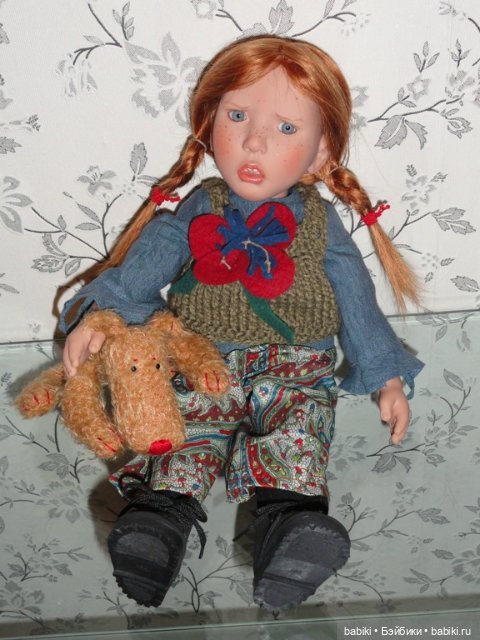 Четыре сестрички-капризули May, Frenn, Jeanne, Prinzessin a. d. E. Коллекционные куклы Zwergnase (фото 5)