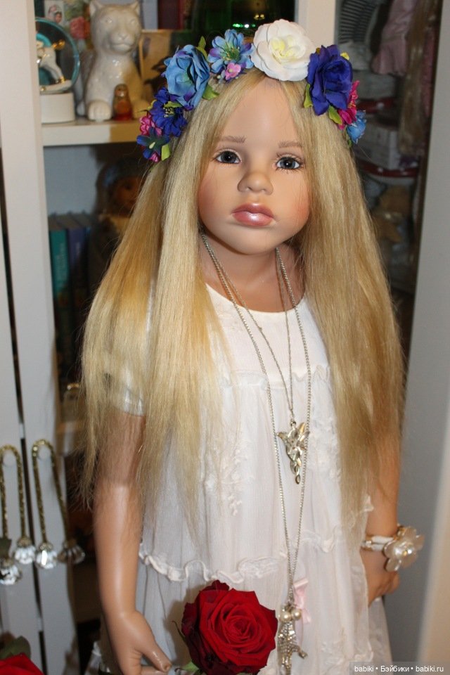 Осенняя фотосессия с цветами - Мари Элеин и Алиса (фото 9)