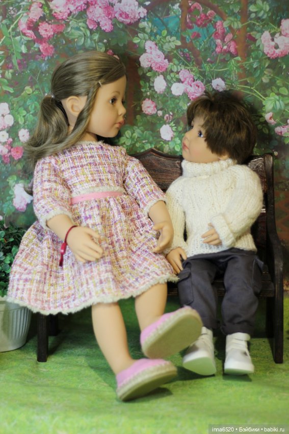 Куклы Готц. Вторая "узница" нашей почты