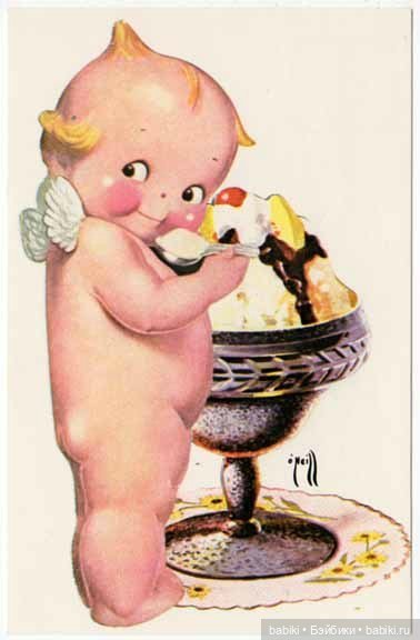 Rose Cecil O’Neill и ее Купидончики. Куклы Kewpie dolls, Кьюпи (фото 5)