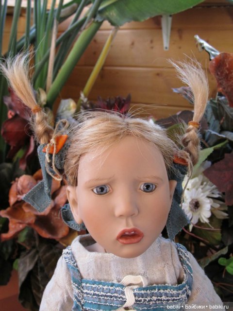 Четыре сестрички-капризули May, Frenn, Jeanne, Prinzessin a. d. E. Коллекционные куклы Zwergnase (фото 10)