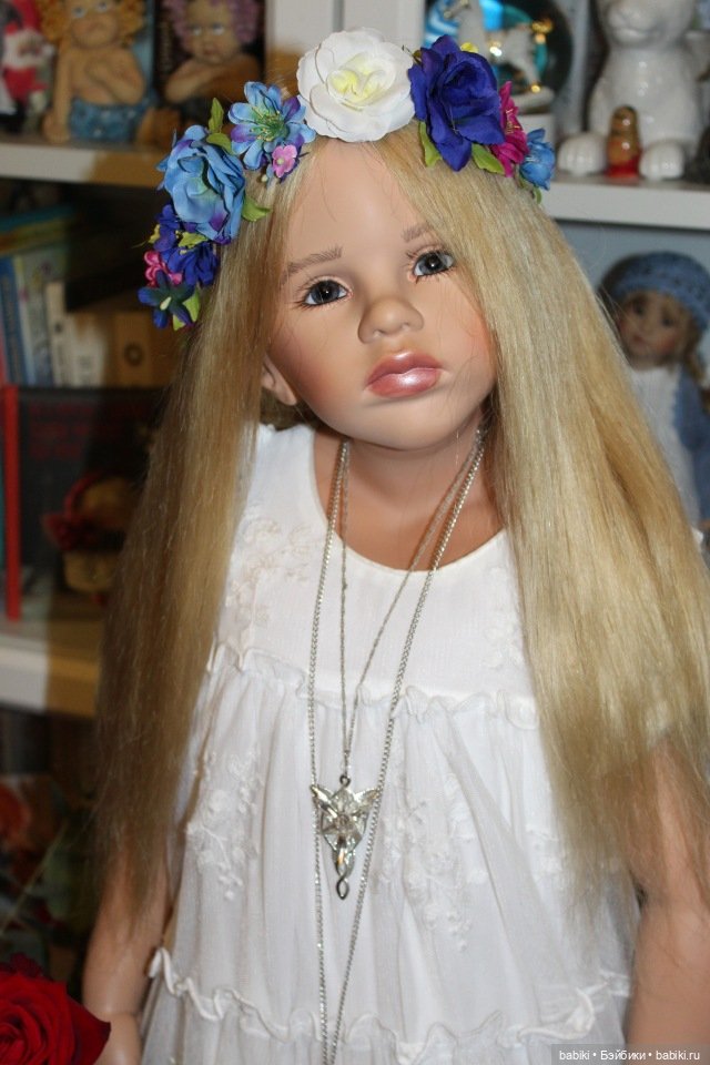 Осенняя фотосессия с цветами - Мари Элеин и Алиса