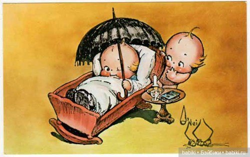 Rose Cecil O’Neill и ее Купидончики. Куклы Kewpie dolls, Кьюпи