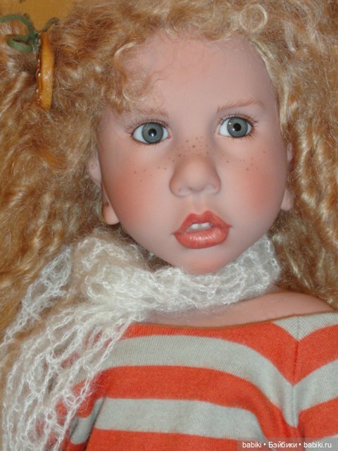 Белокурая кудряшка Corinne из коллекции Zwergnase 2012. Коллекционная кукла (фото 3)