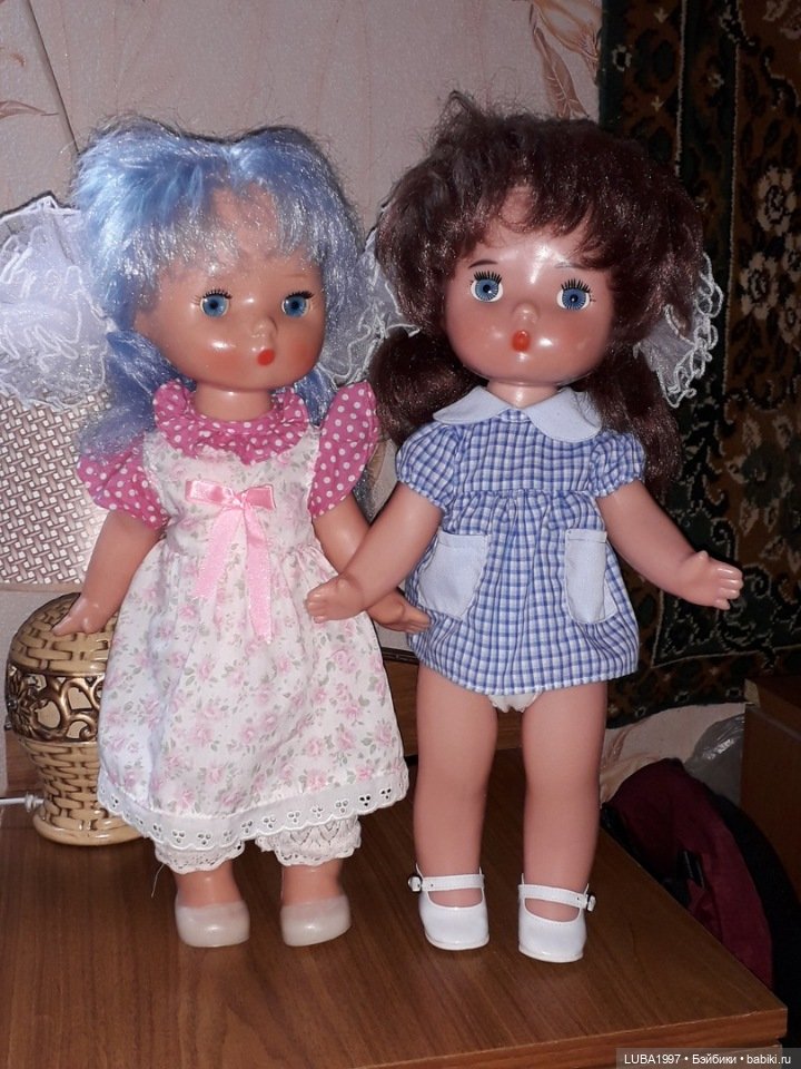 Волшебный мир детства, советские куклы: Яна, Гулечки Загорская фабрика