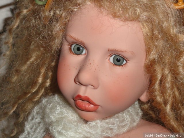 Белокурая кудряшка Corinne из коллекции Zwergnase 2012. Коллекционная кукла