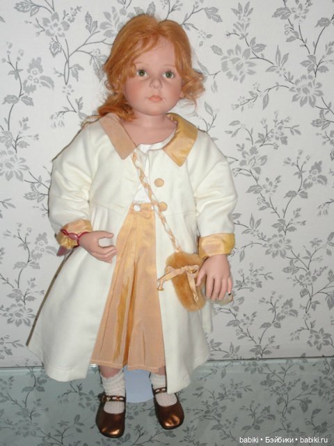 Златокудрая Лесли. Коллекционная кукла от Hildegard Gunzel (Gotz) 2002