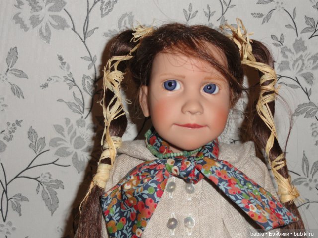 Что в ведре у Анны-Йоханны? Коллекционная кукла Zwergnase 1998 г (фото 3)