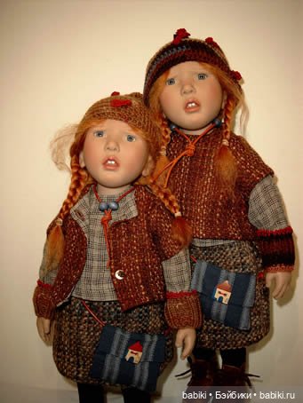 Четыре сестрички-капризули May, Frenn, Jeanne, Prinzessin a. d. E. Коллекционные куклы Zwergnase