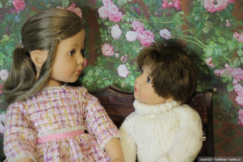 Куклы Готц. Вторая "узница" нашей почты