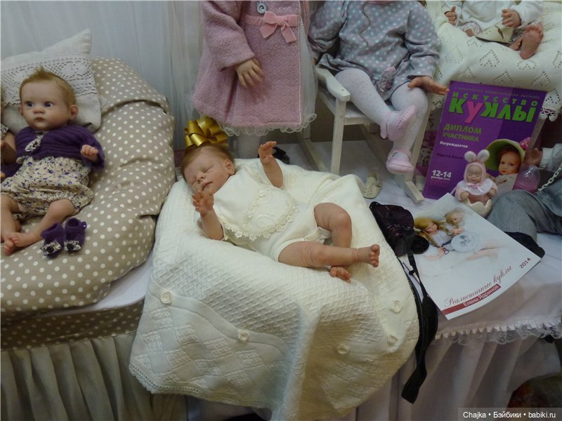 V Московская международная выставка «Искусство куклы» 2014. Реборны (фото 5)