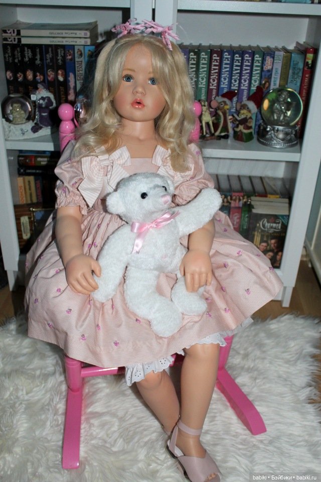 Маленькая Принцесса Бела — Куклы Hildegard Gunzel (Гюнцель) из винила: Gotz (фото 3)