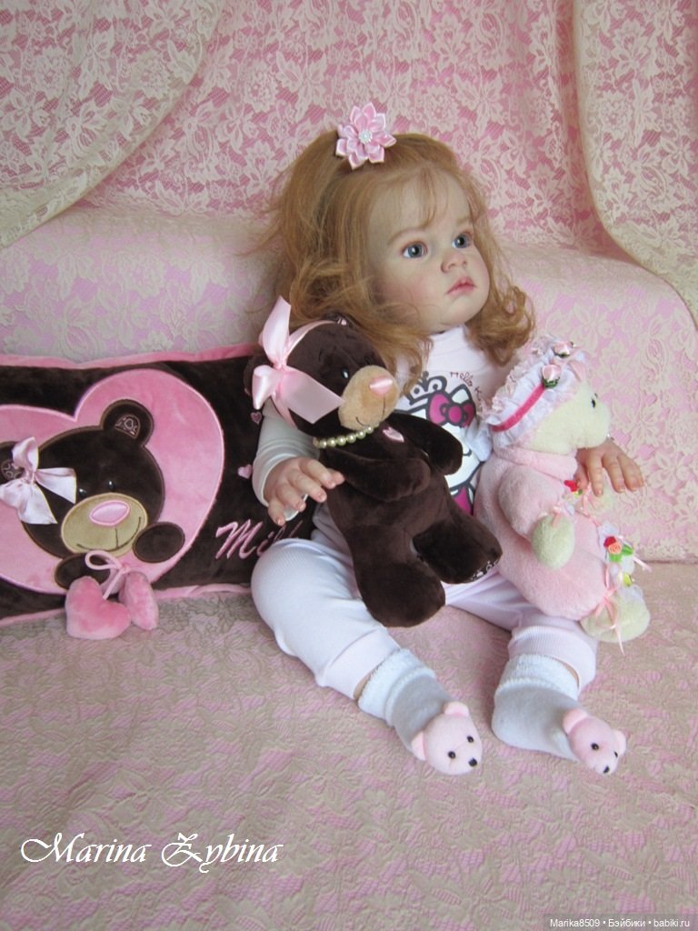 Michelle! Моя долгожданная, любимая девочка. Куклы реборн Марины Зыбиной