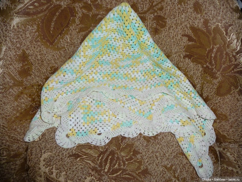 Вязаные пледы крючком для любимых кукол. Часть 1 (фото 7)