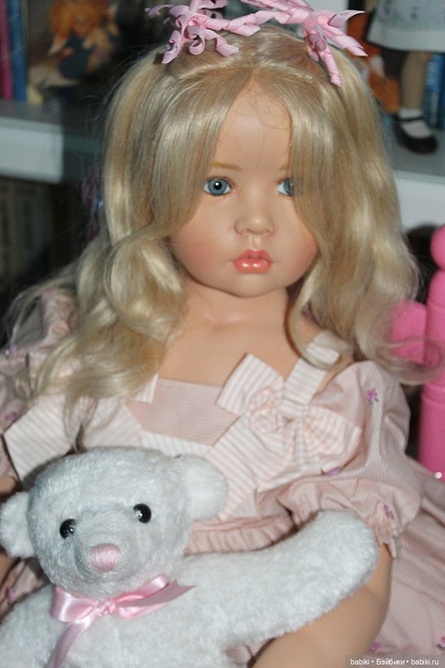 Маленькая Принцесса Бела — Куклы Hildegard Gunzel (Гюнцель) из винила: Gotz (фото 4)
