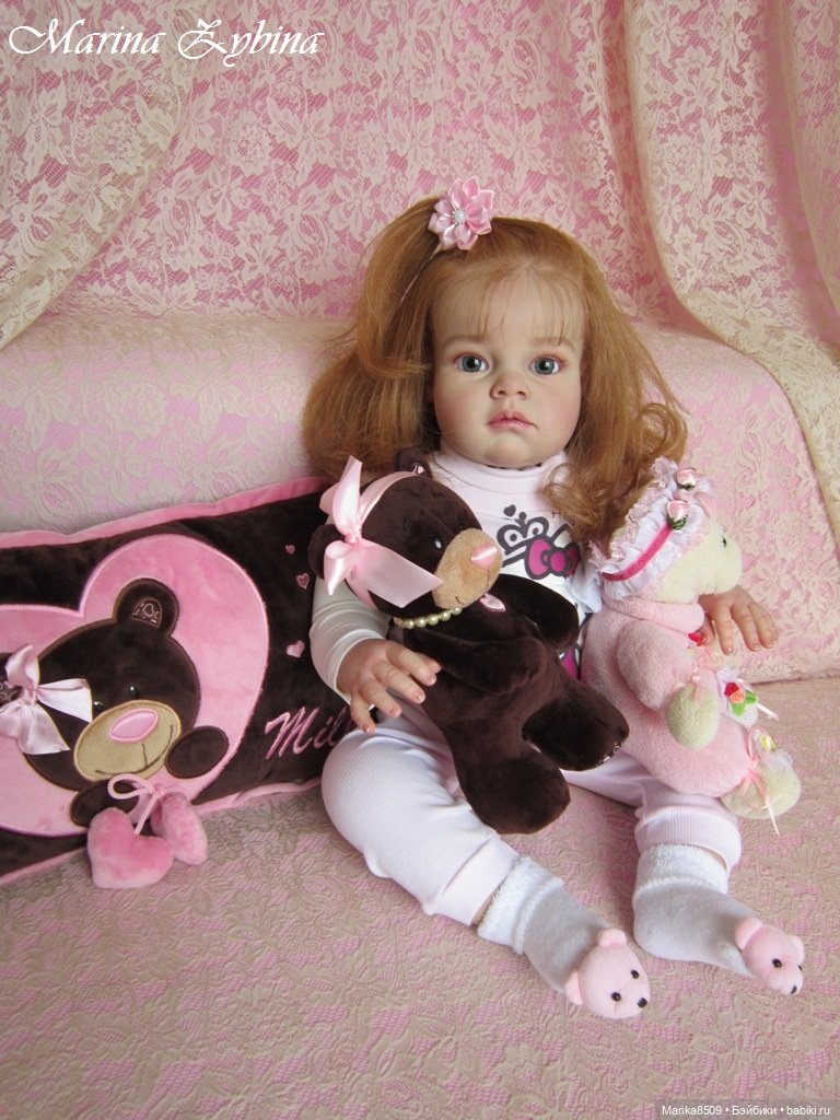 Michelle! Моя долгожданная, любимая девочка. Куклы реборн Марины Зыбиной