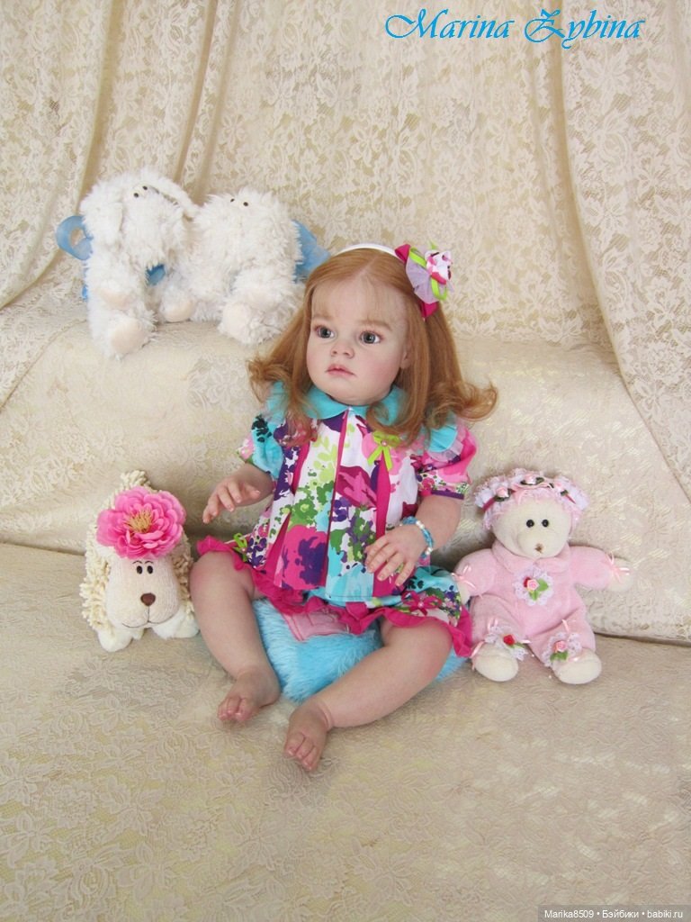 Michelle! Моя долгожданная, любимая девочка. Куклы реборн Марины Зыбиной