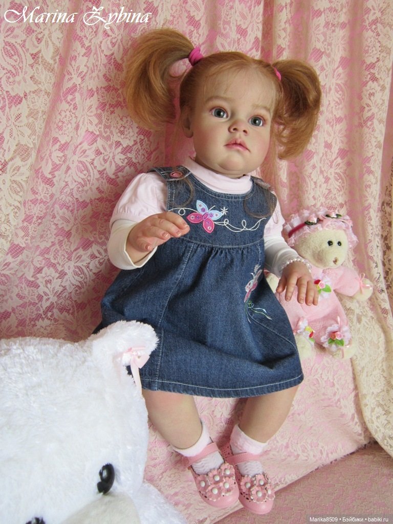 Michelle! Моя долгожданная, любимая девочка. Куклы реборн Марины Зыбиной