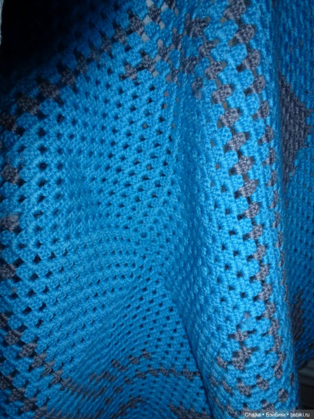 Вязаные пледы крючком для любимых кукол. Часть 1 (фото 10)