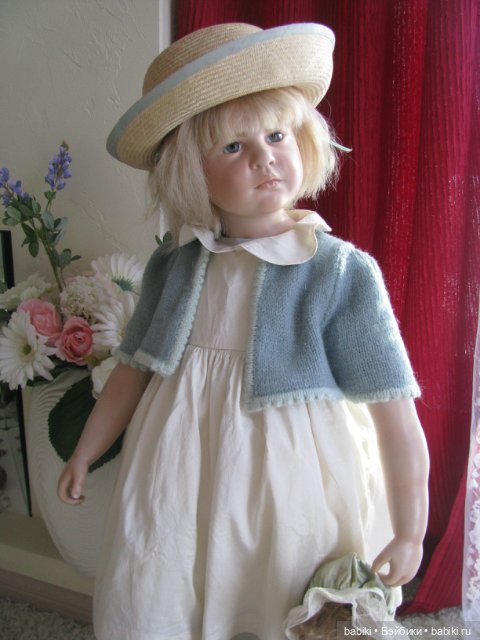 Моя маленькая жемчужинка Лена от Hildegard Gunzel и ее подружка bebe Bru (фото 2)