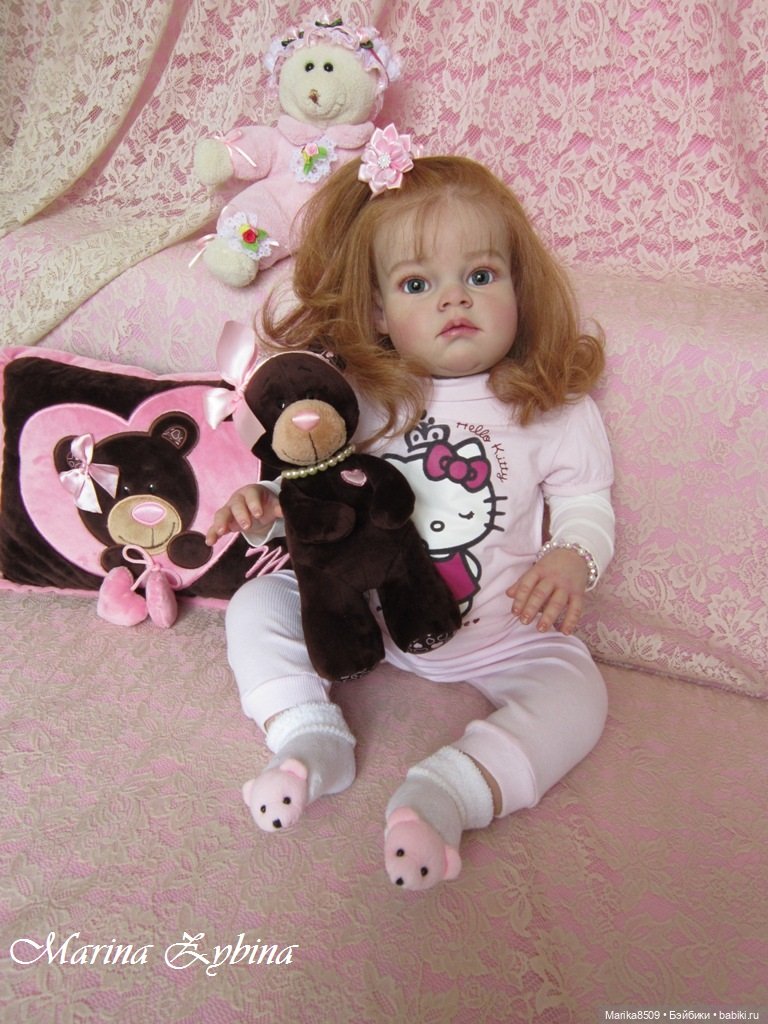 Michelle! Моя долгожданная, любимая девочка. Куклы реборн Марины Зыбиной