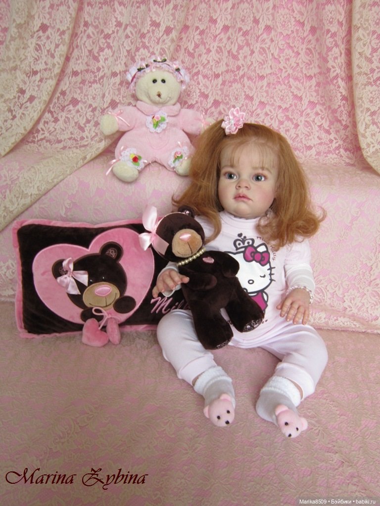 Michelle! Моя долгожданная, любимая девочка. Куклы реборн Марины Зыбиной