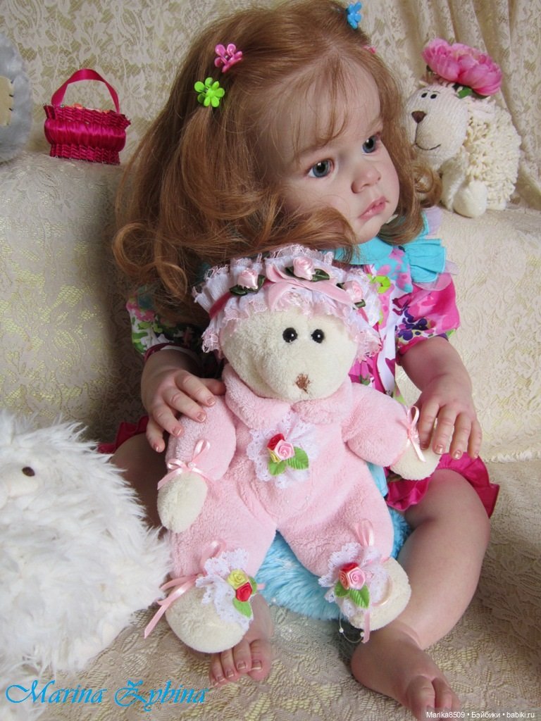 Michelle! Моя долгожданная, любимая девочка. Куклы реборн Марины Зыбиной