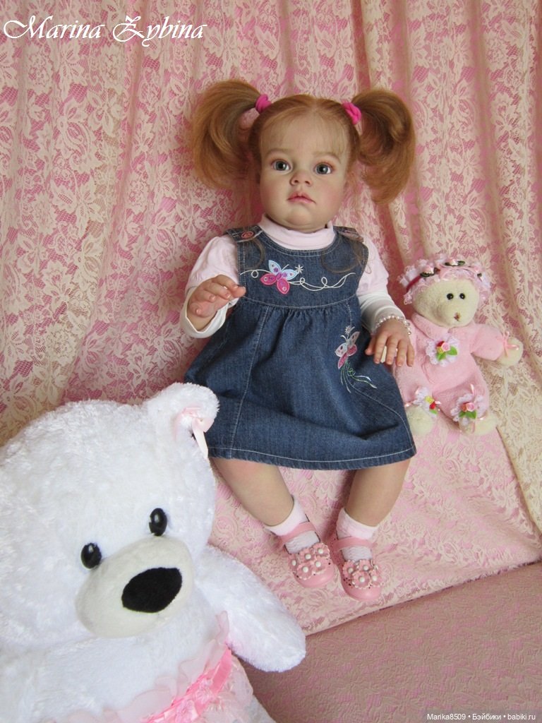 Michelle! Моя долгожданная, любимая девочка. Куклы реборн Марины Зыбиной
