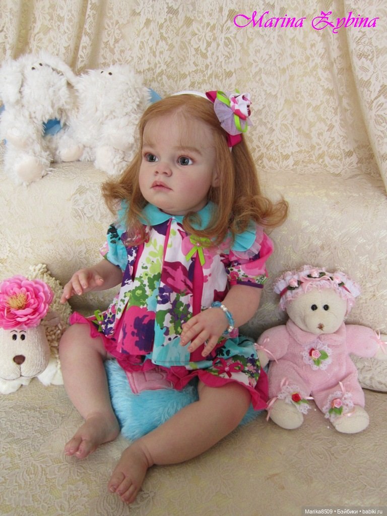 Michelle! Моя долгожданная, любимая девочка. Куклы реборн Марины Зыбиной