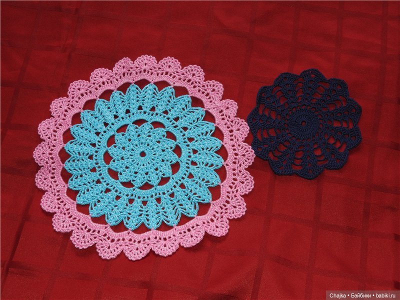 Вязание салфеток крючком - моё хобби
