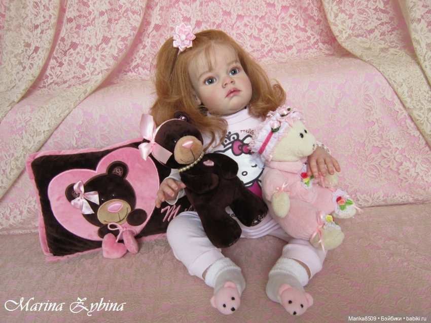 Michelle! Моя долгожданная, любимая девочка. Куклы реборн Марины Зыбиной